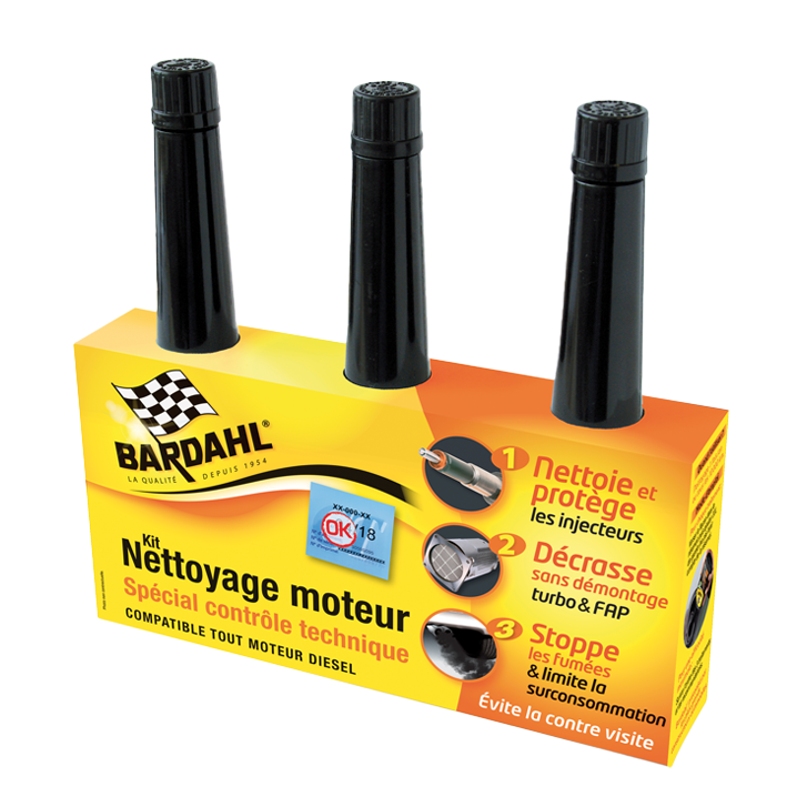 Kit econettoyage moteur