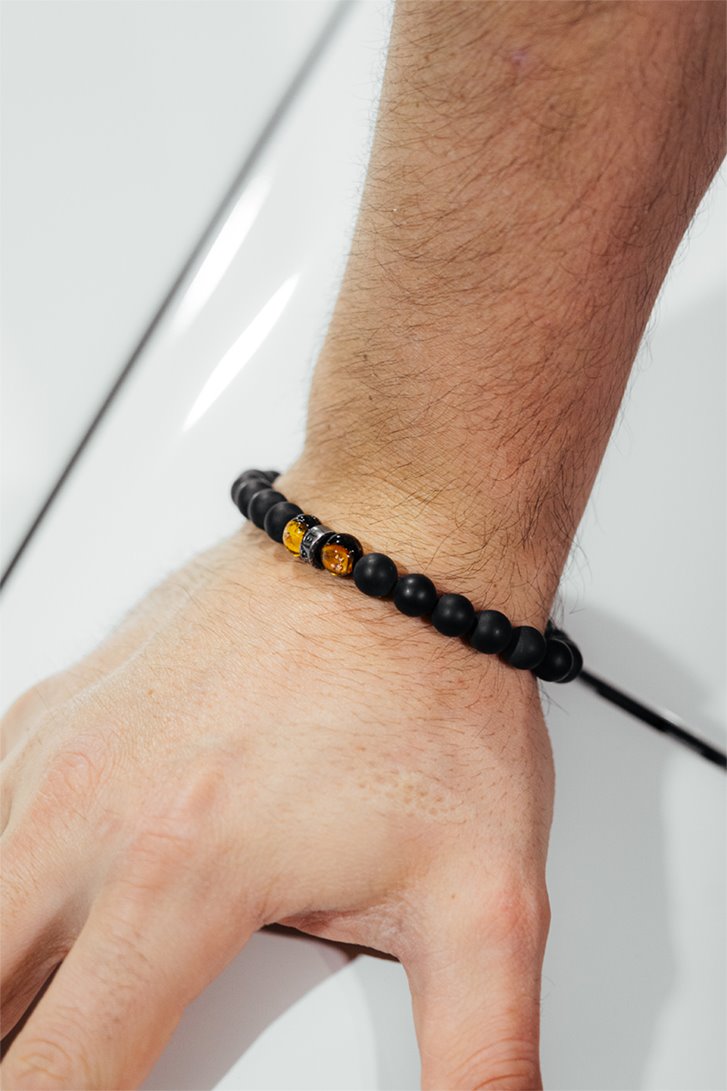 Bardahl matte kralen armband